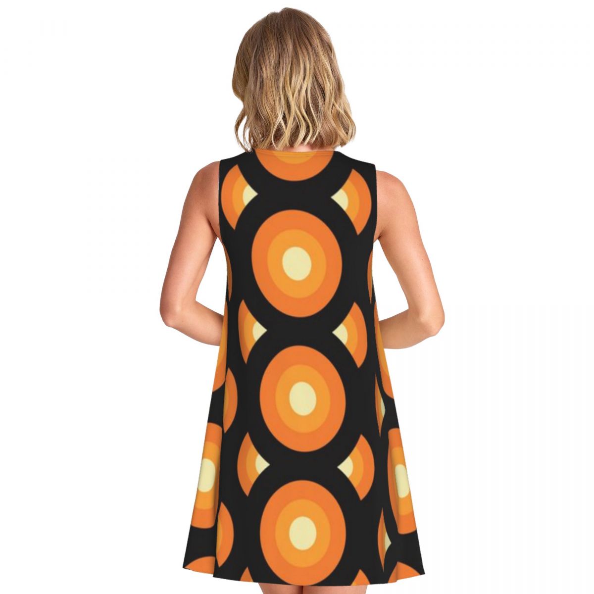 Gaun Wanita Tanpa Lengan Motif - Women'S Fashion In The 60S ulasan dan harga