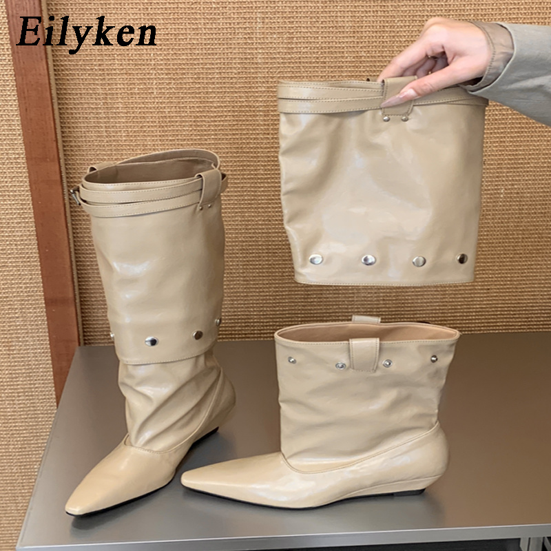 Eilyken Sepatu Bot Wanita Mode - Winter Fashion Women Boots ulasan dan harga