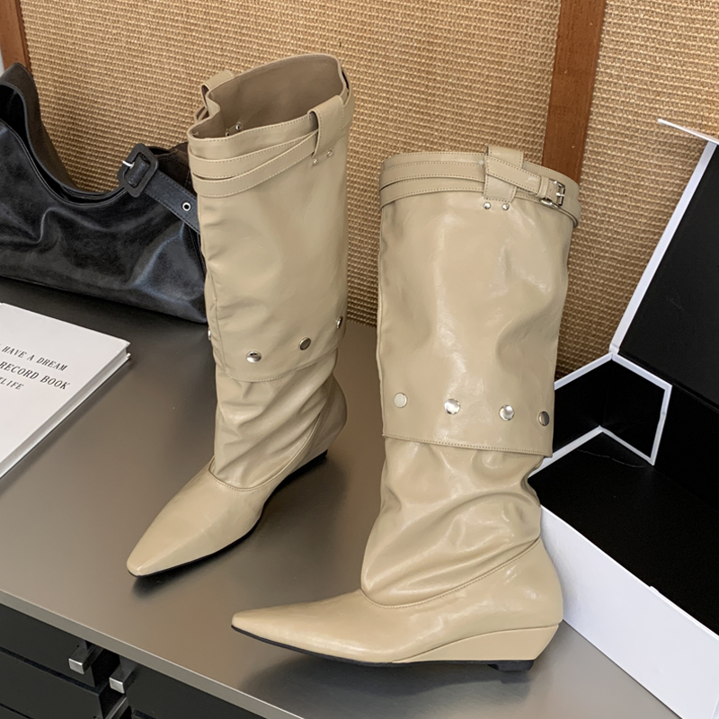 Eilyken Sepatu Bot Wanita Mode - Winter Fashion Women Boots ulasan dan harga