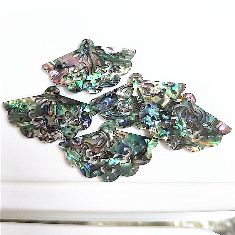 4PCS FANS BAHAN KERANG ABALONE - Women Fashion Nz ulasan dan harga
