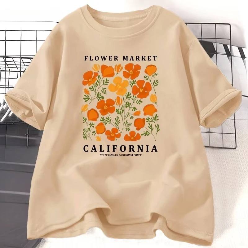 Kaus Flower Market California  - Women'S Fashion Market Size ulasan dan harga