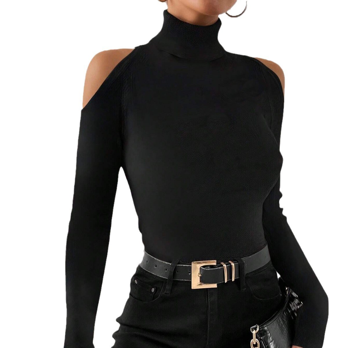 Blus Wanita Elegan Off Shoulde - Women Fashion Blouse ulasan dan harga