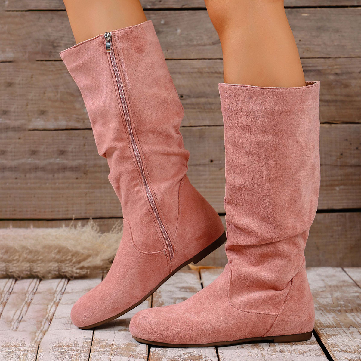 Sepatu Bot Motor Kasual Anti S - Winter Fashion Women Boots ulasan dan harga