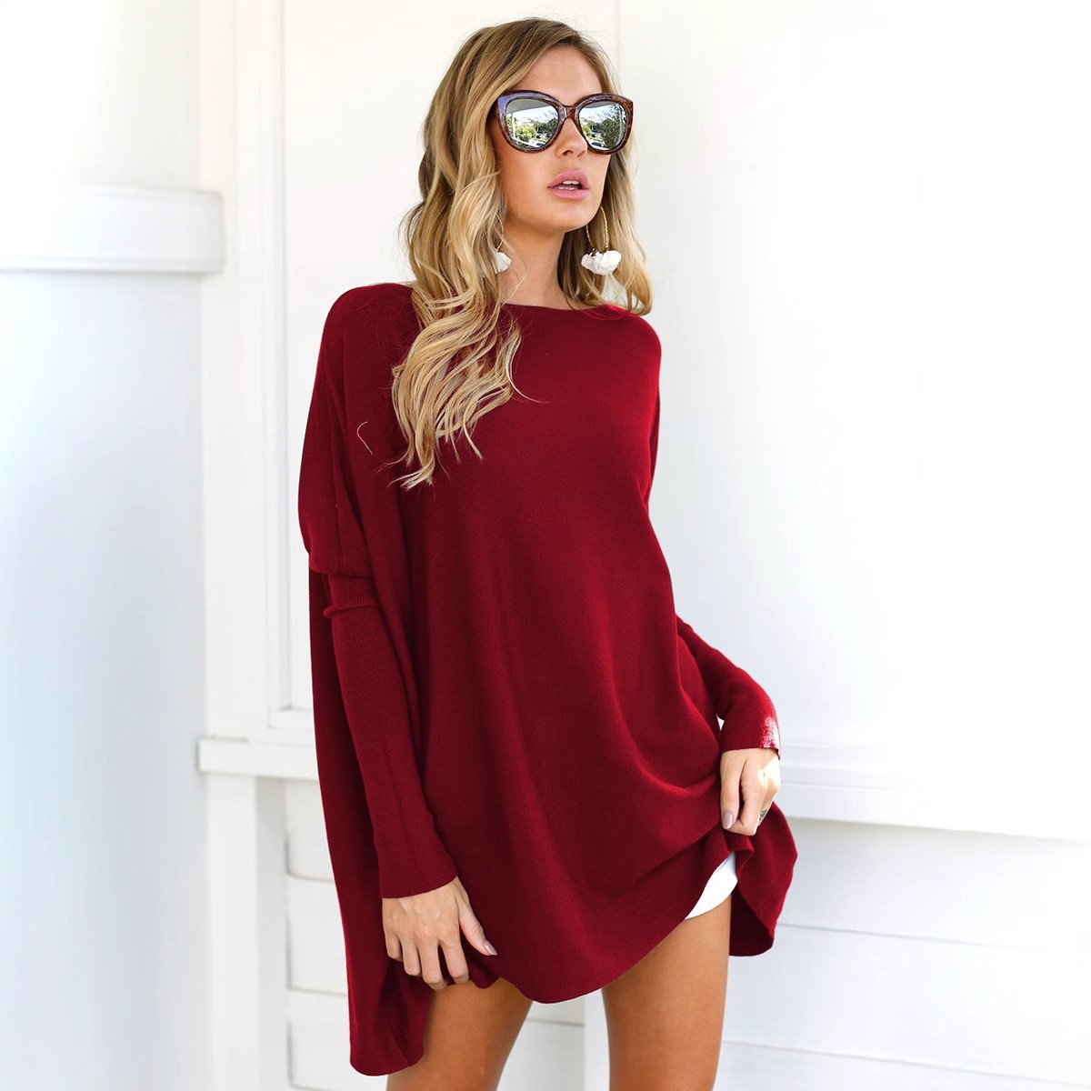 Kaos Wanita Lengan Panjang War - Women Fashion Blouse ulasan dan harga