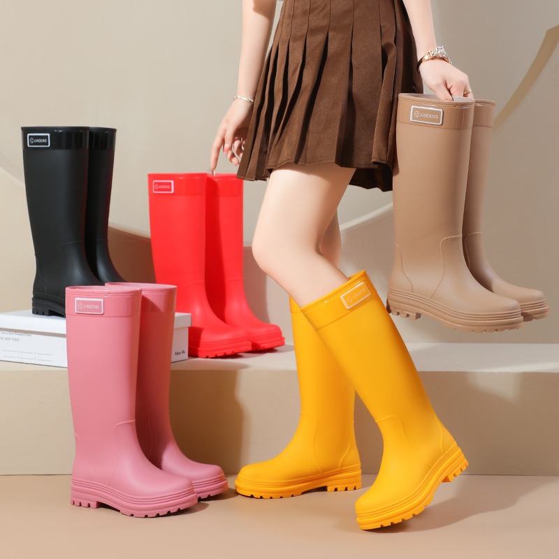 Sepatu Bot Hujan Wanita PVC Fa - Women'S Fashion Gumboots ulasan dan harga