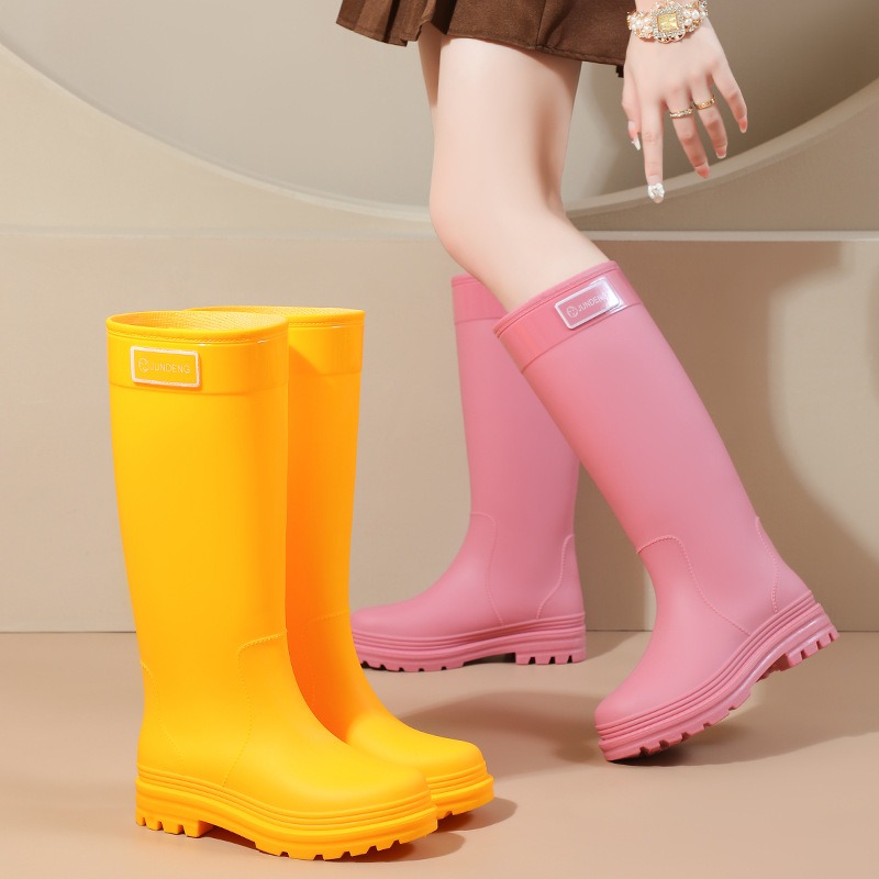 Sepatu Bot Hujan Wanita PVC Fa - Women'S Fashion Gumboots ulasan dan harga