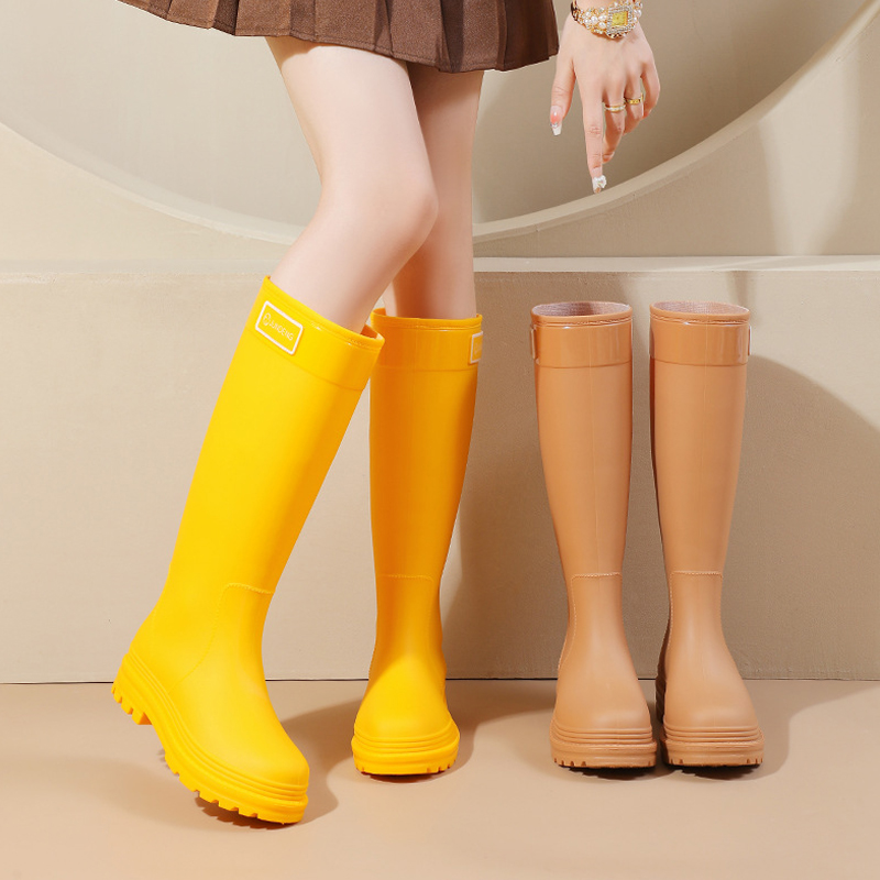 Sepatu Bot Hujan Wanita PVC Fa - Women'S Fashion Gumboots ulasan dan harga