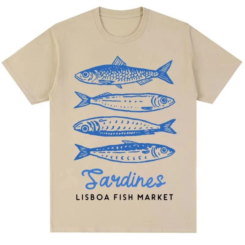 Kaus Gambar Pasar Ikan Lucu Ka - Women'S Fashion Market Size ulasan dan harga
