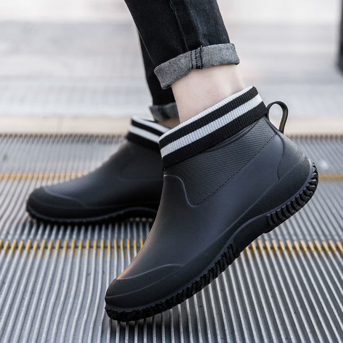 Sepatu bot hujan pasangan, sep - Women'S Fashion Gumboots ulasan dan harga