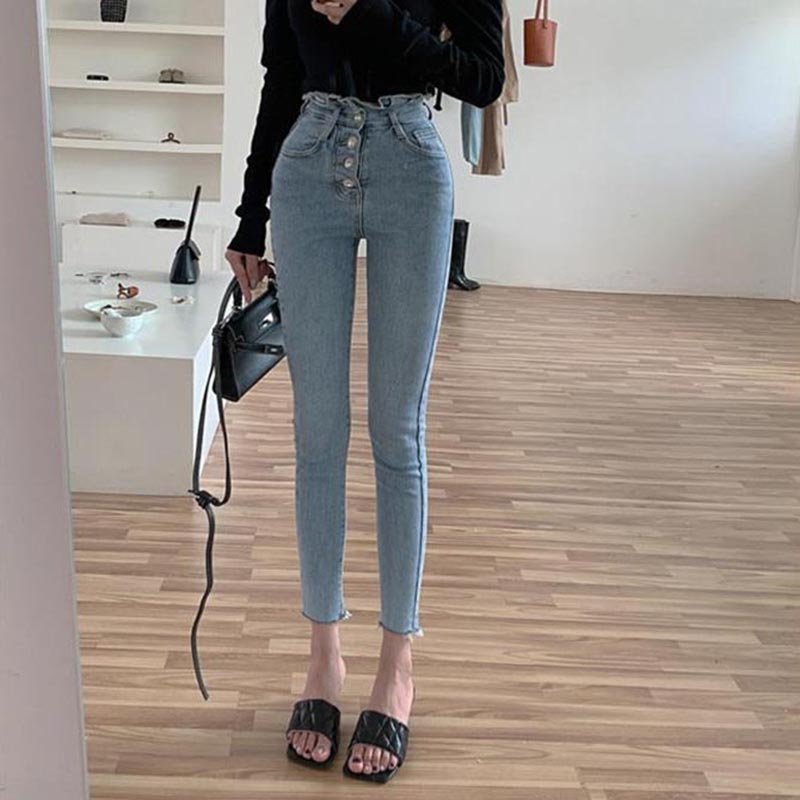 Celana Jeans Wanita High Waist - Mom Jeans Women ulasan dan harga