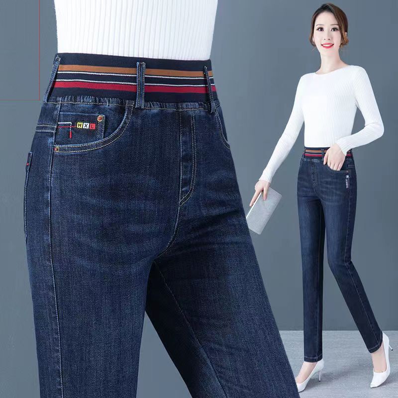 Celana Jin pensil wanita, Jean - Mom Jeans Women ulasan dan harga