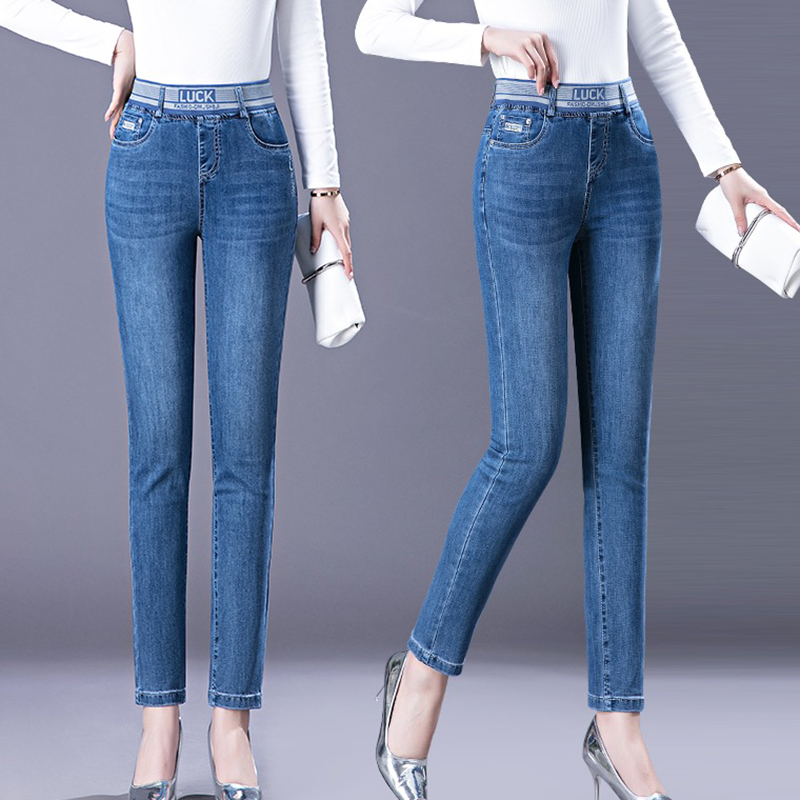 Celana Jin pensil wanita, Jean - Mom Jeans Women ulasan dan harga