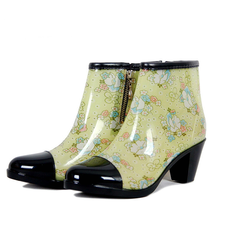 Sepatu Bot Hujan Fesyen Ritsle - Women'S Fashion Gumboots ulasan dan harga