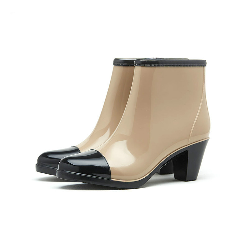 Sepatu Bot Hujan Fesyen Ritsle - Women'S Fashion Gumboots ulasan dan harga
