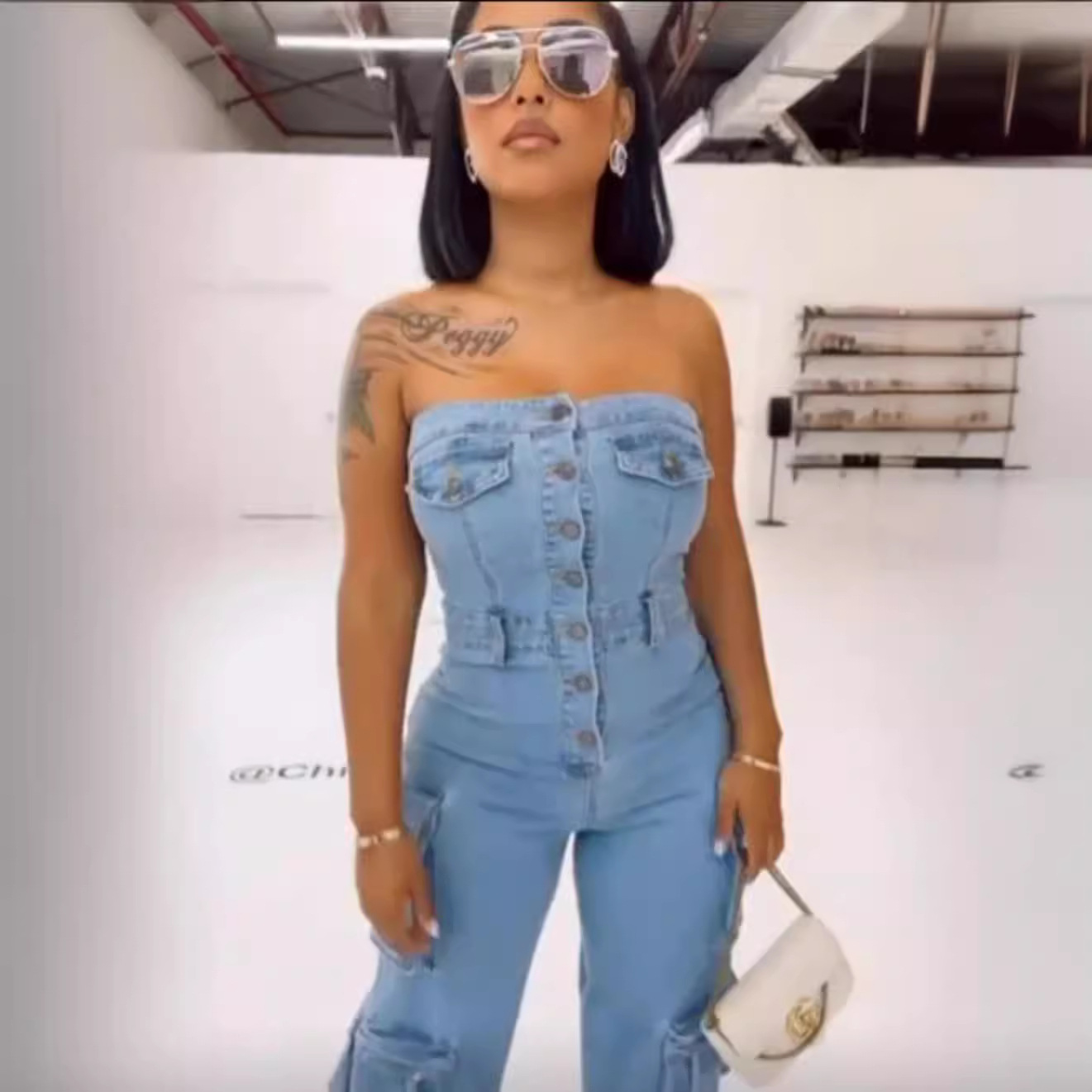 Celana Kodok Wanita Tanpa Tali - Mom Jeans Women ulasan dan harga