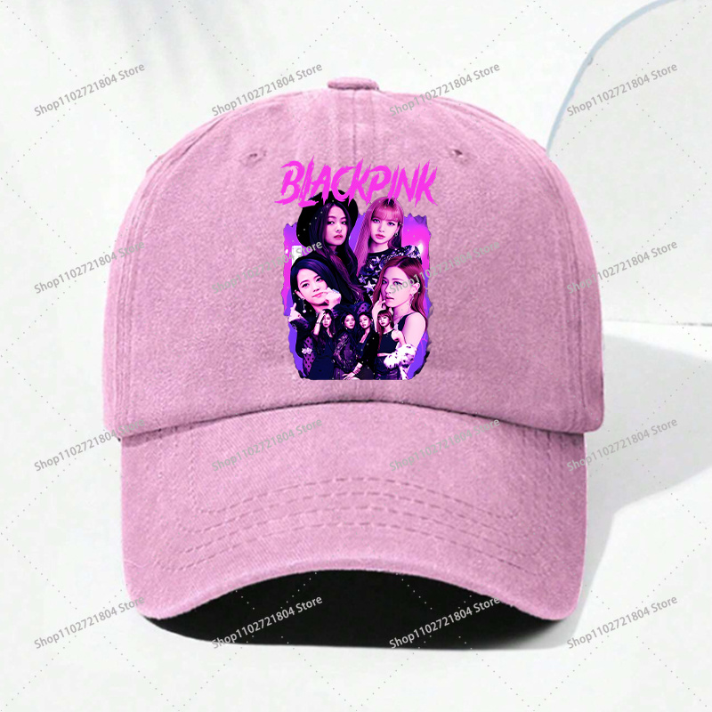 Topi Bisbol Hip Hop BlackPink  - Women'S Fashion Hats ulasan dan harga