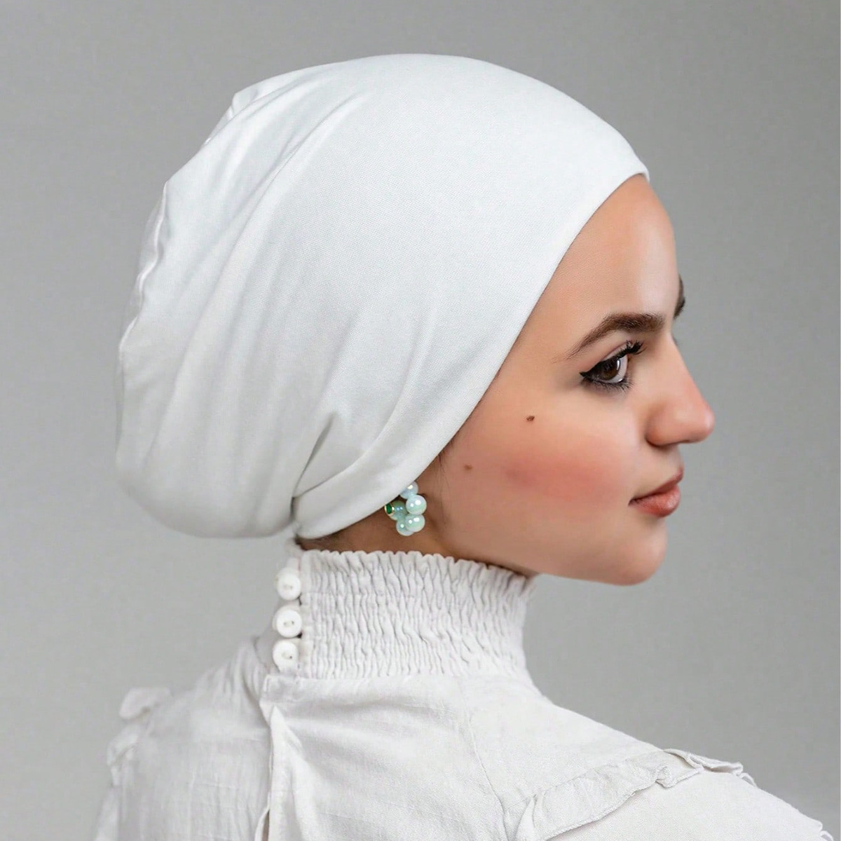 Hijab Jersey Katun Modal Hanga - Women'S Fashion Hats ulasan dan harga