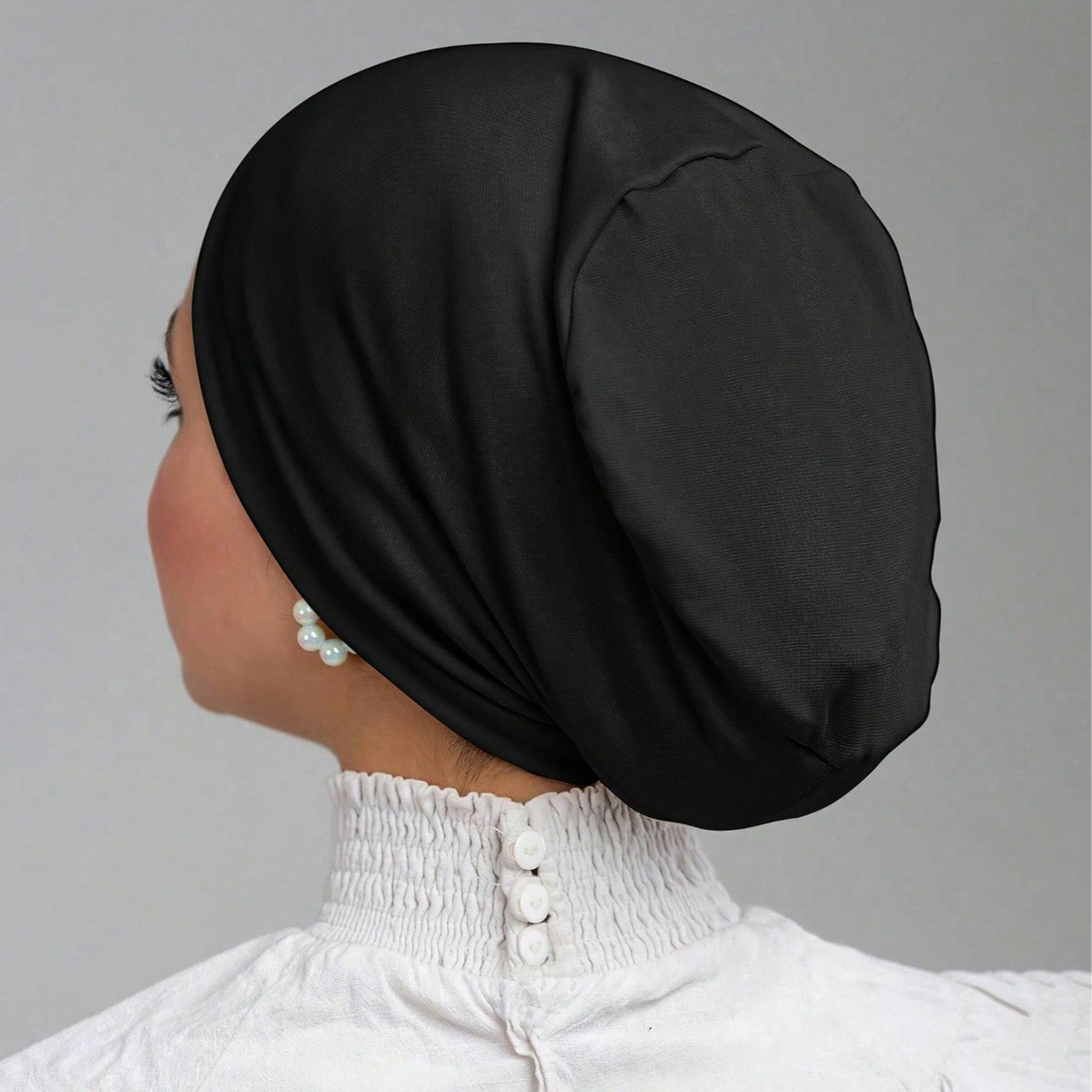 Hijab Jersey Katun Modal Hanga - Women'S Fashion Hats ulasan dan harga