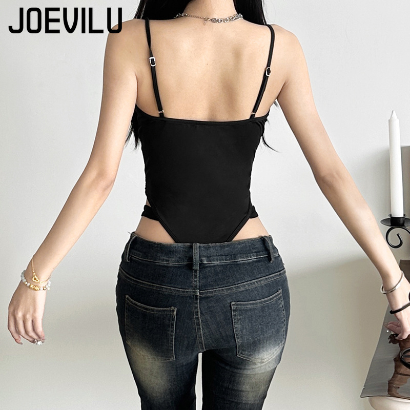 Bodysuit Wanita Seksi Jumpsuit - Lace Trim Cami ulasan dan harga