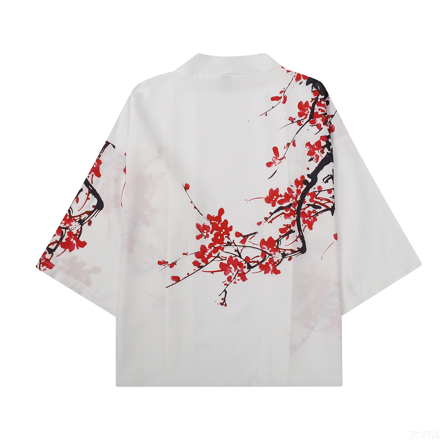 Kimono Gambar Bunga Wanita Mus - Women Fashion Blouse ulasan dan harga