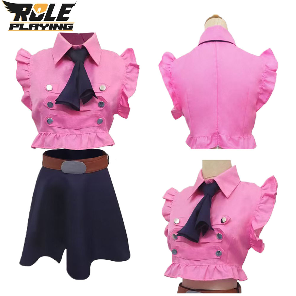 Kostum Cosplay Elizabeth Lione - Women'S Fashion Kilt ulasan dan harga