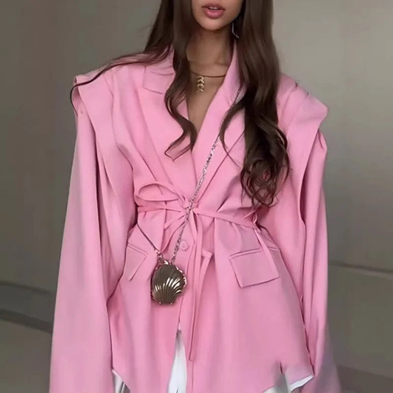 Jaket Blazer Oversize Wanita K - Blazer Women Oversized ulasan dan harga