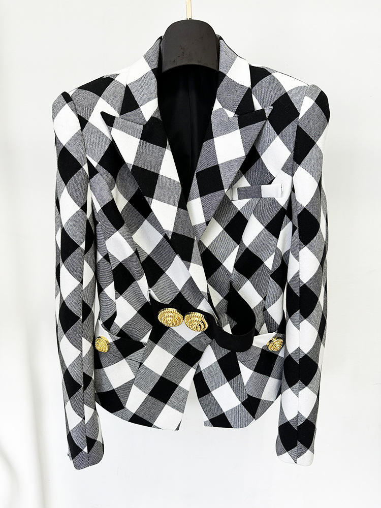Jaket Desainer Terbaru HIGH ST - Blazer Women Oversized ulasan dan harga