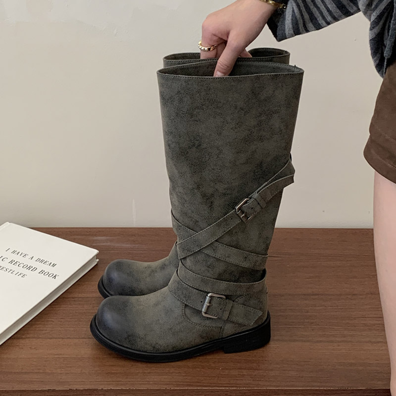 Eilyken Sepatu Bot Setinggi Lu - Winter Fashion Women Boots ulasan dan harga