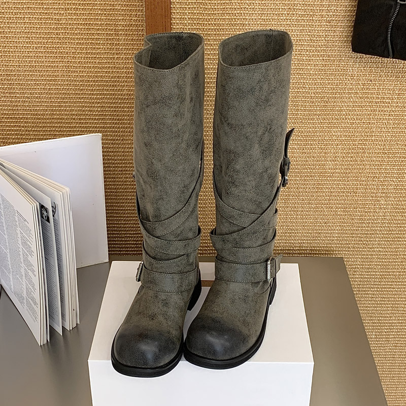 Eilyken Sepatu Bot Setinggi Lu - Winter Fashion Women Boots ulasan dan harga