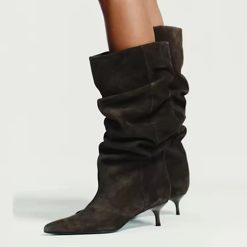 Sepatu Bot Tinggi Selutut Wani - Winter Fashion Women Boots ulasan dan harga