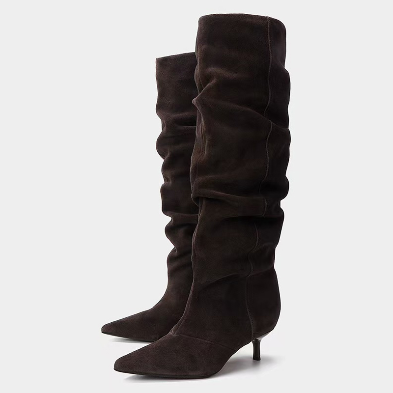 Sepatu Bot Tinggi Selutut Wani - Winter Fashion Women Boots ulasan dan harga