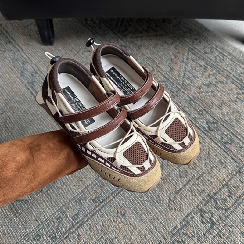 Sepatu Olahraga Wanita Flat So - Women'S Fashion Velcro Sneakers ulasan dan harga
