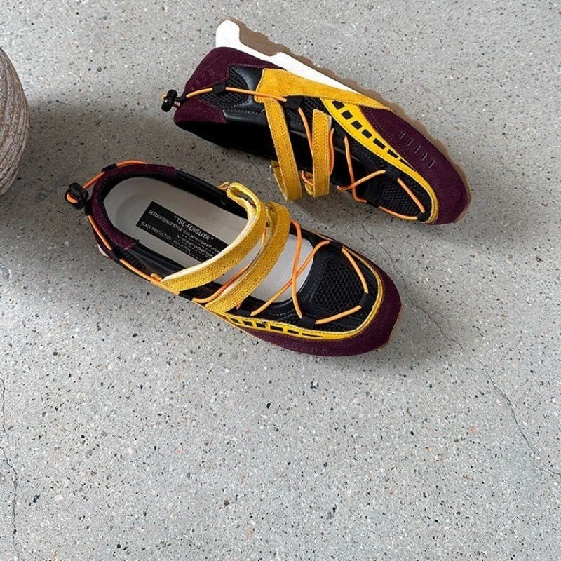 Sepatu Olahraga Wanita Flat So - Women'S Fashion Velcro Sneakers ulasan dan harga