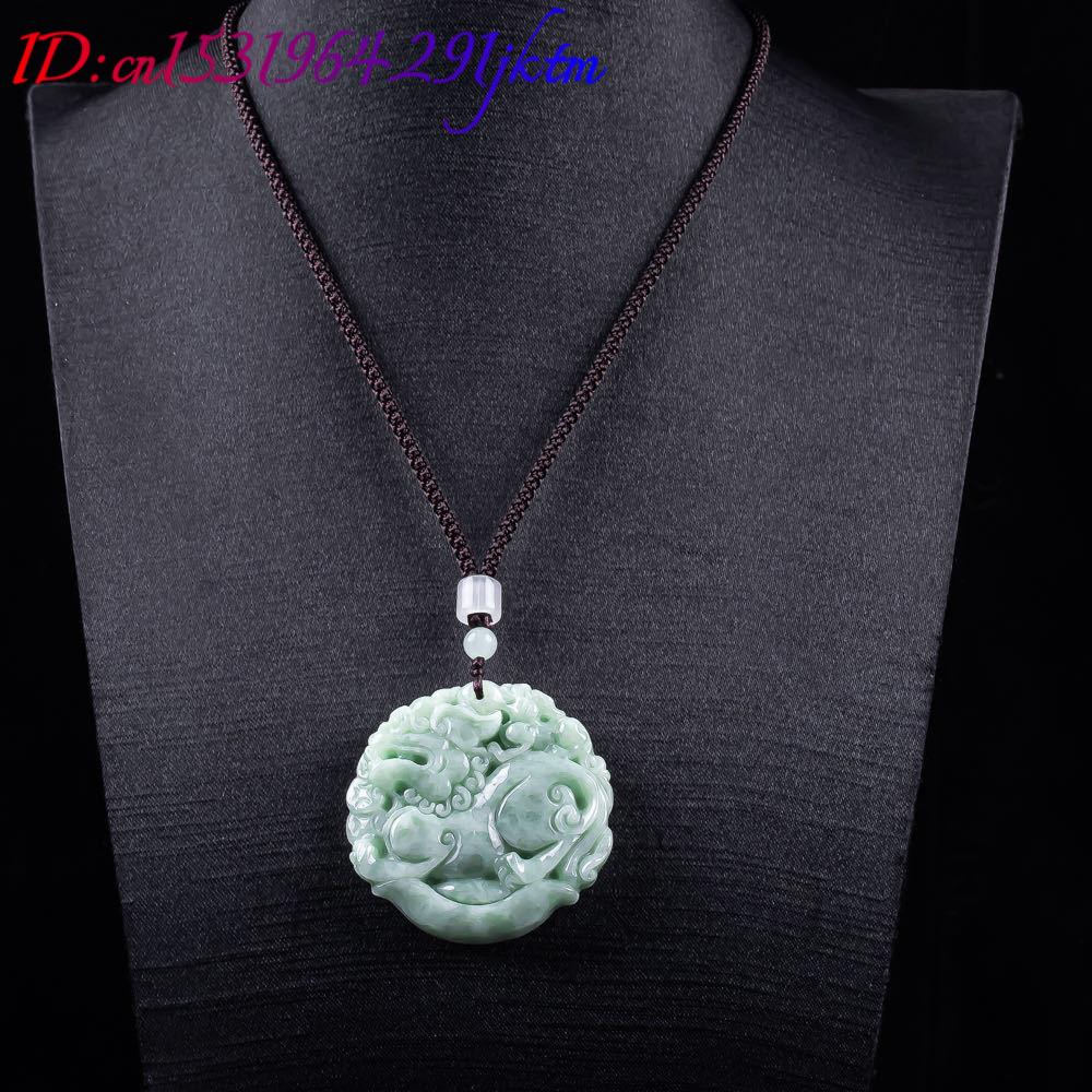 Kalung Liontin Pixiu Giok Myan - Women Fashion Necklace ulasan dan harga