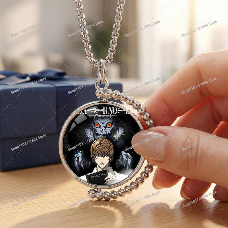 Kalung Putar Death Note Fashio - Women Fashion Necklace ulasan dan harga