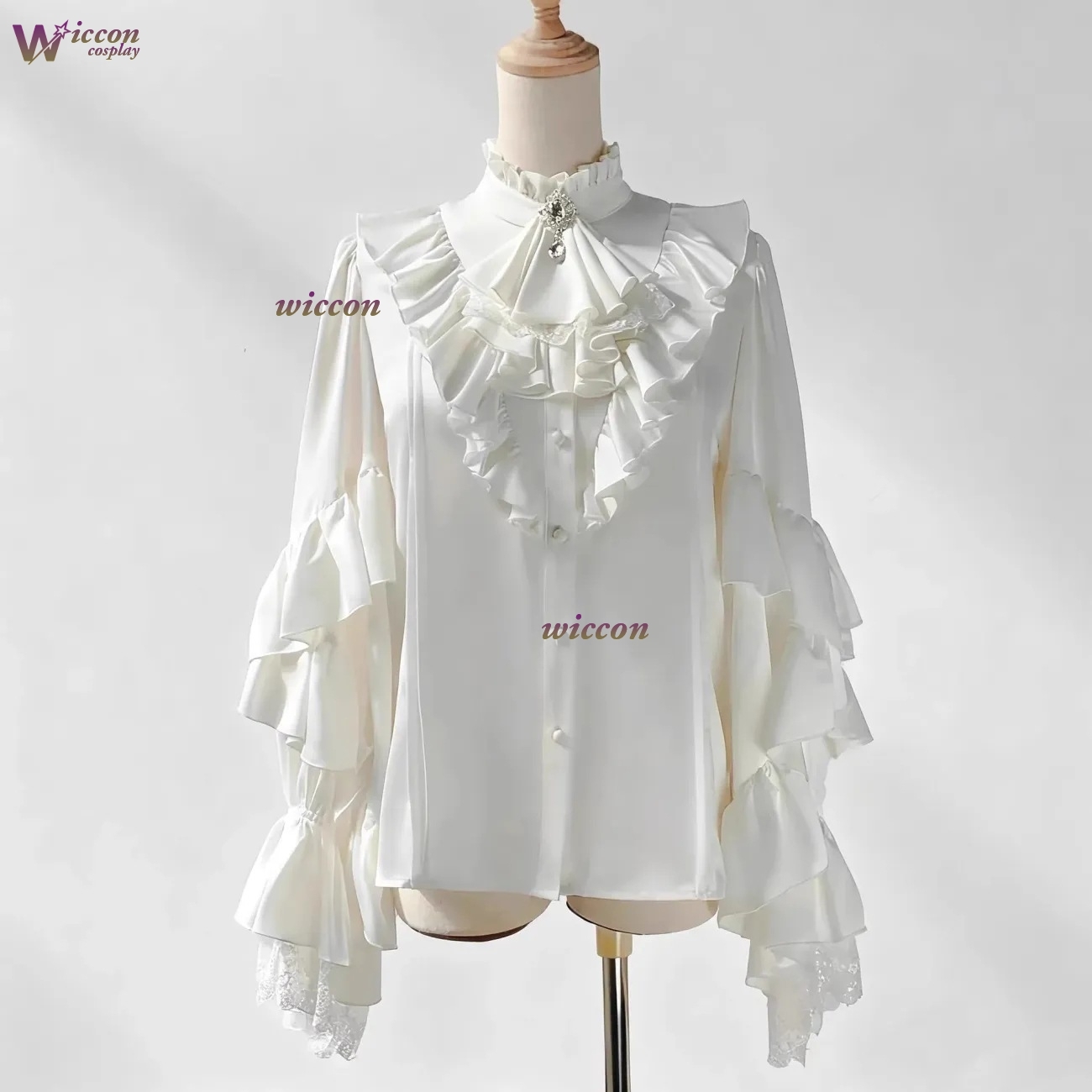 Lolita Gothic Vampire Cosplay  - Women Fashion Blouse ulasan dan harga